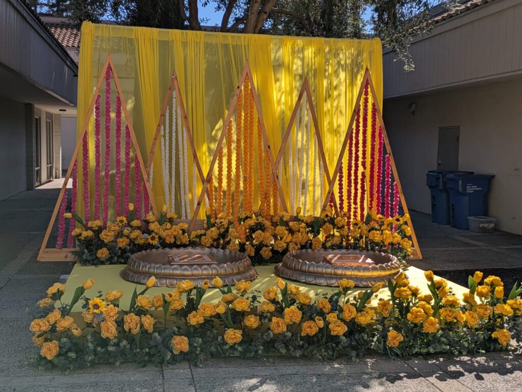 Outdoor Courtyard for Haldi - South Bay Event Space